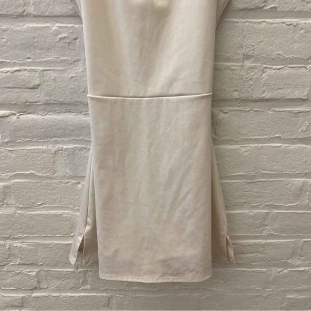 Reformation || Naomi Ecomove Active Dress Cutout Built In Shorts Off White Small - Picture 3 of 9